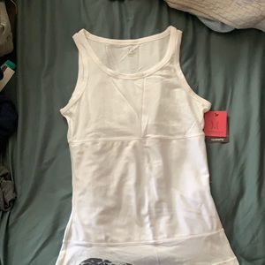 Yummie tummie boyfriend tank white size L